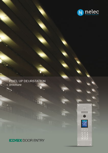 Brochure Pixel UP deurstation Brochure Pixel UP deurstation