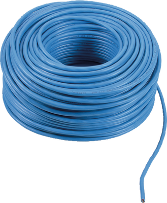 Elvox Systeemkabel blauw indoor rol 100 meter Elvox 732H.E.100