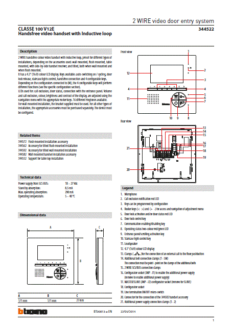 Fabrieksschema M-43 technical sheet