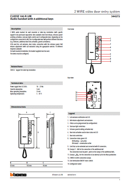 Fabrieksschema T-50 technical sheet