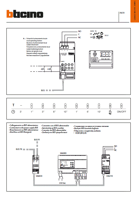 Fabrieksschema BT-Rel instruction sheet