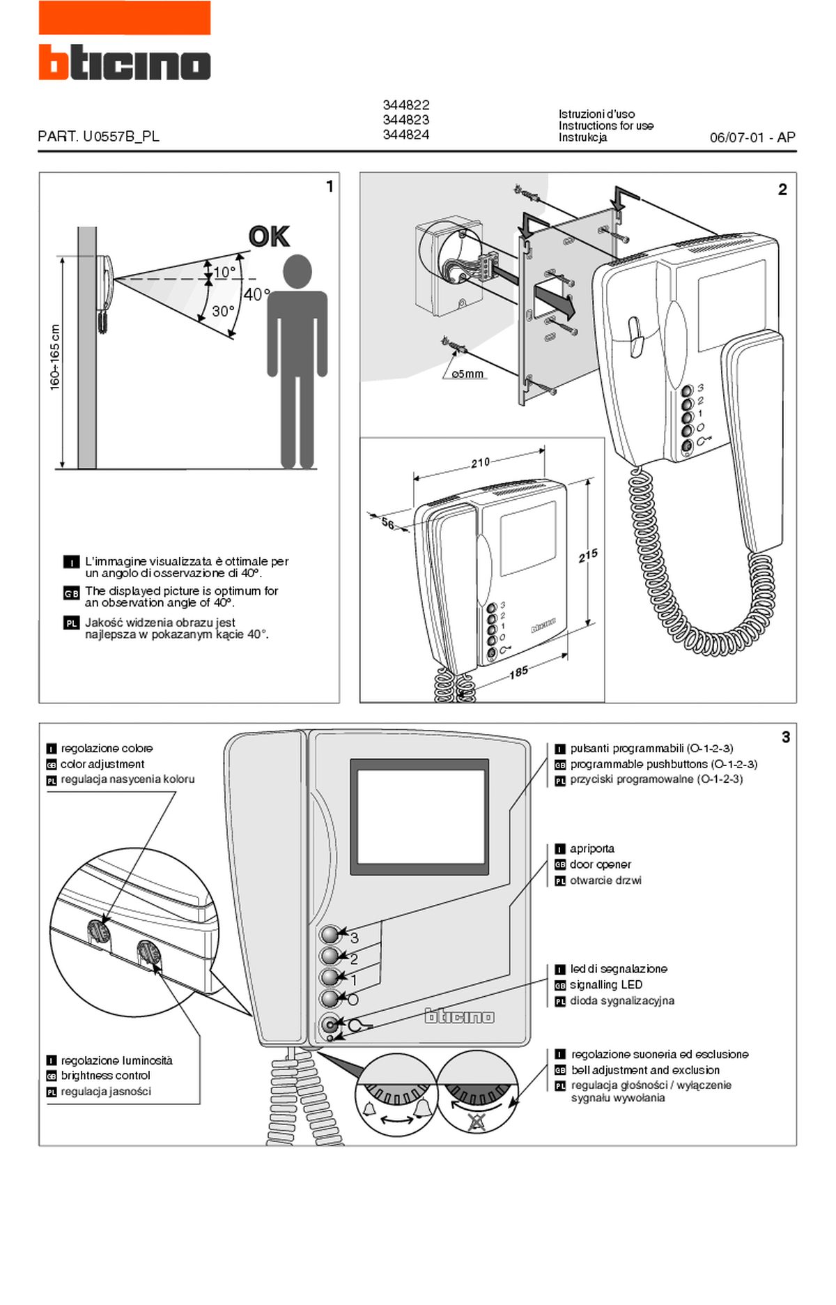 Fabrieksschema M-10C instruction sheet