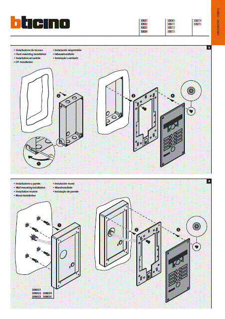 Fabrieksschema Serie 81V instruction sheet