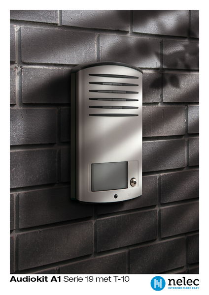 Brochure over de audiokit A1 Serie 19 met T-10 Brochure over de audiokit A1 Serie 19 met T-10