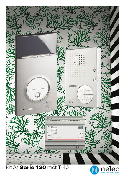 Brochure over de audiokit A1 Serie 120A met T-40 Brochure over de audiokit A1 Serie 120A met T-40