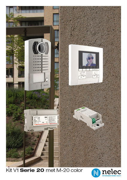 Brochure over de videokit V1 Serie 20V met M-20 Brochure over de videokit V1 Serie 20V met M-20