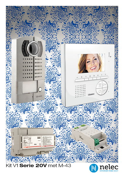 Brochure over de videokit V1 Serie 20V met M-43 Brochure over de videokit V1 Serie 20V met M-43
