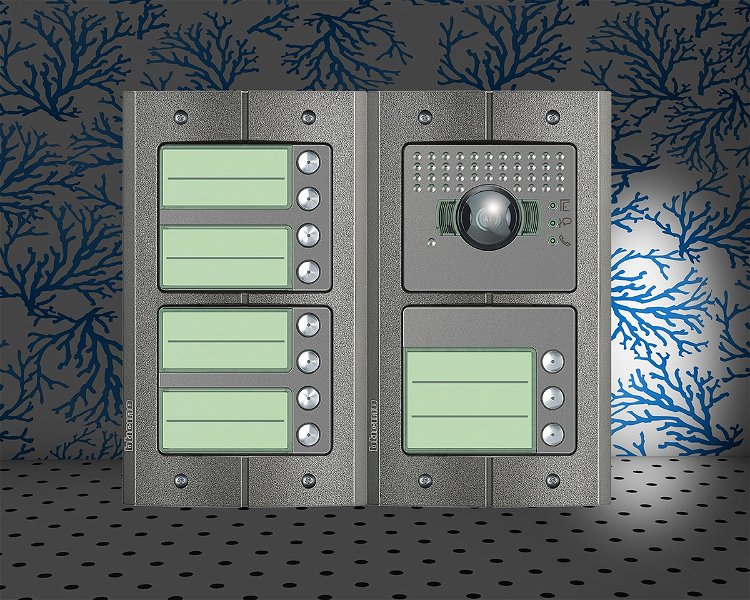 Afbeelding van het Serie 151V deurstation met 11 BTicino beldrukkers