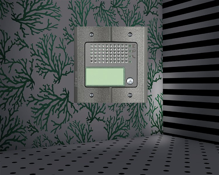 Afbeelding van het Serie 151A deurstation met 1 BTicino beldrukker