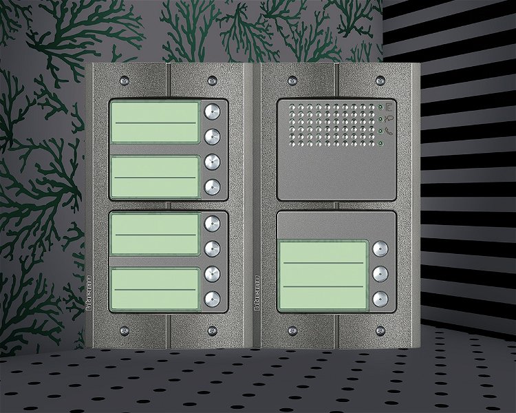 Afbeelding van het Serie 151A deurstation met 11 BTicino beldrukkers