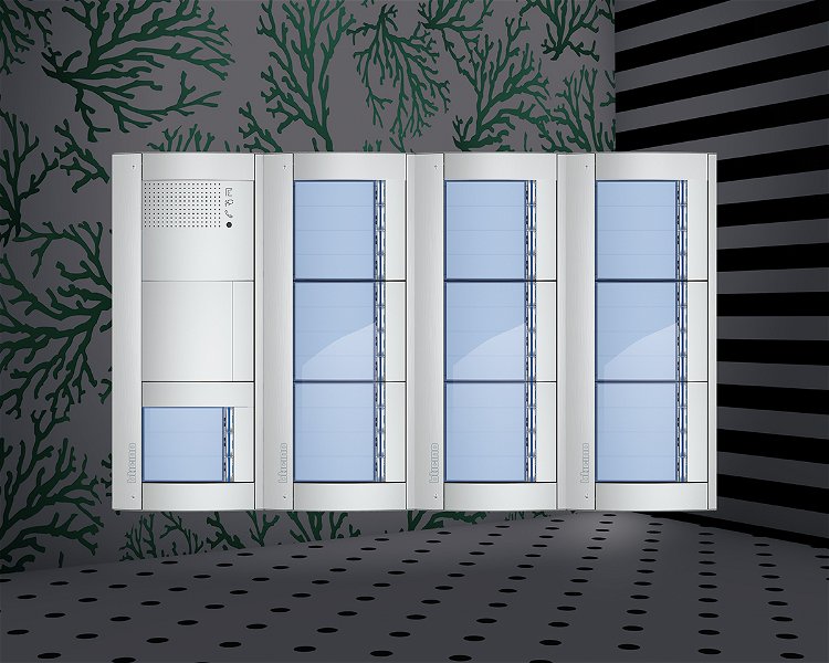 Afbeelding van het Serie 131A deurstation met 39 BTicino beldrukkers