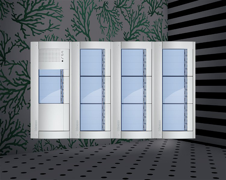 Afbeelding van het Serie 131A deurstation met 41 BTicino beldrukkers