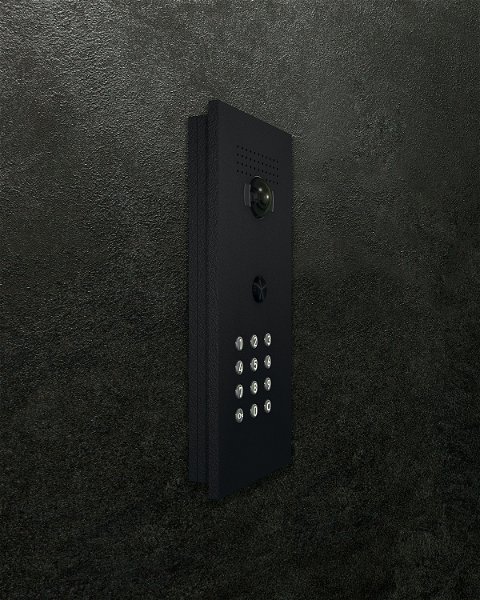 Afbeelding van het SferaLuna deurstation Serie 251V + Codeslot opbouw