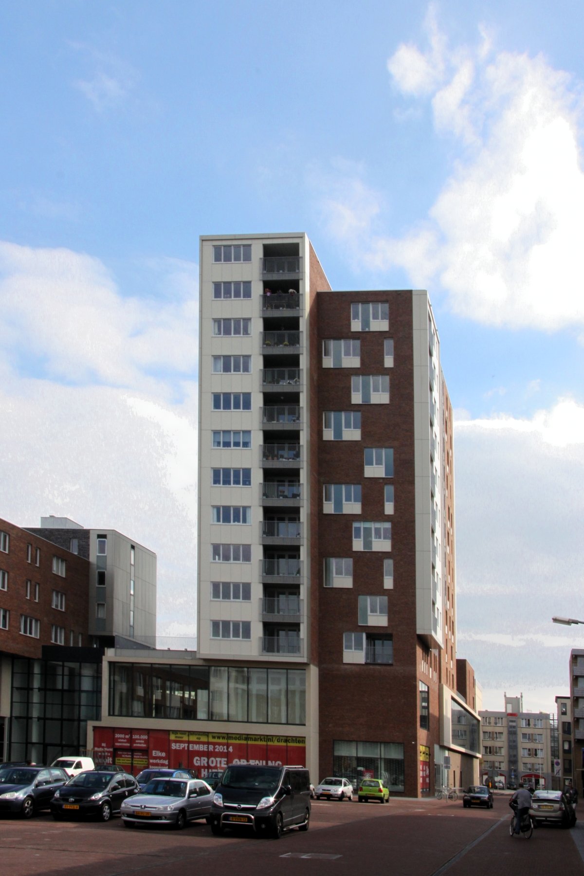Foto van de BTicino intercom installatie Raadhuisplein Blok A4 te Drachten met 24 woningen