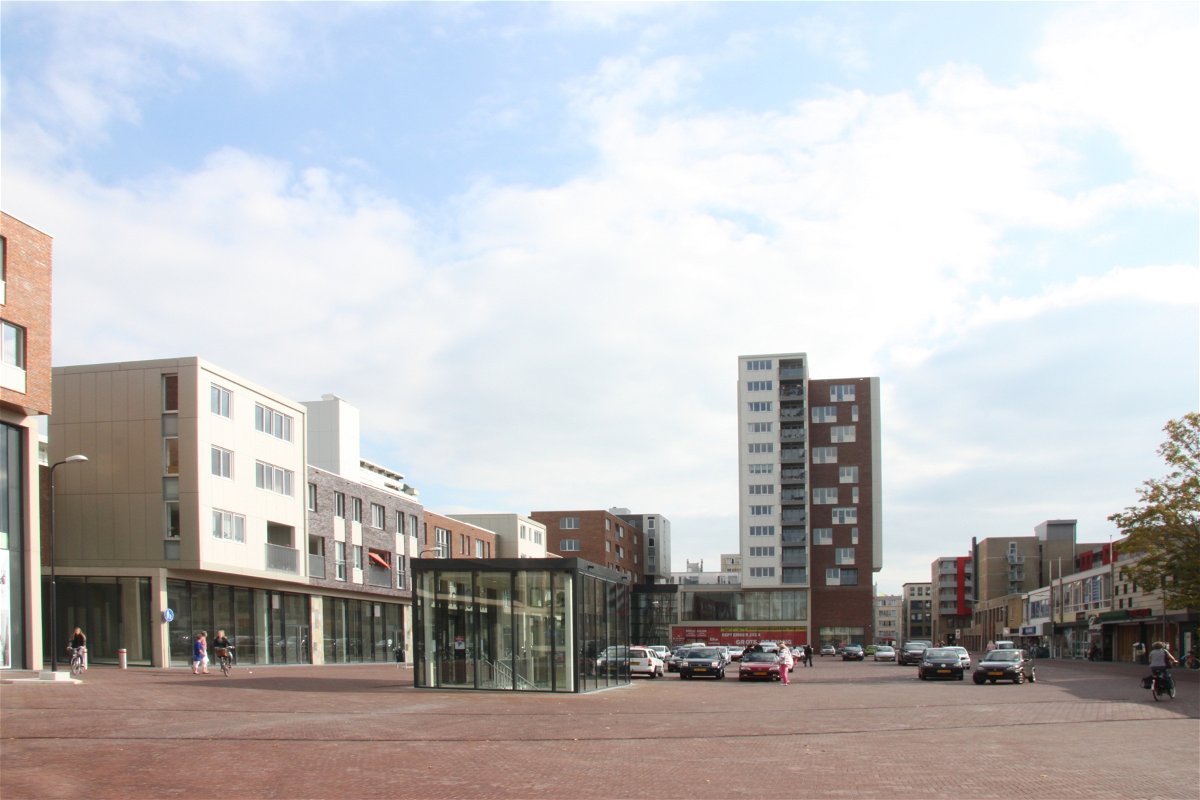 Foto van de BTicino intercom installatie Raadhuisplein Blok C1 te Drachten met 29 woningen