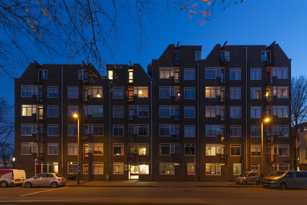 Foto van de BTicino intercom installatie Anne Frankstraat te Amsterdam 106 woningen