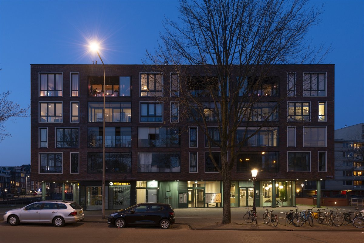 Foto van de BTicino intercom installatie Anne Frankstraat te Amsterdam 40 woningen
