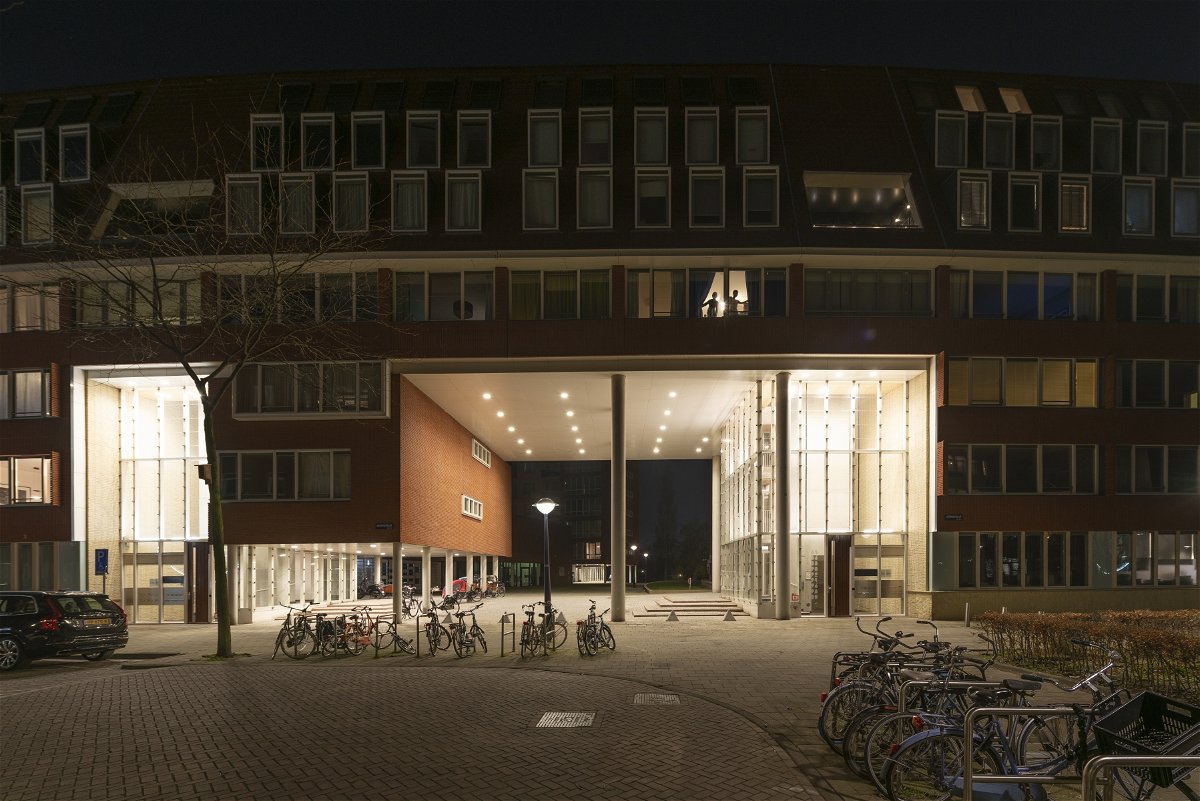 Foto van de BTicino intercom installatie Het Kwartier Vaandeldrager te Amsterdam 105 woningen