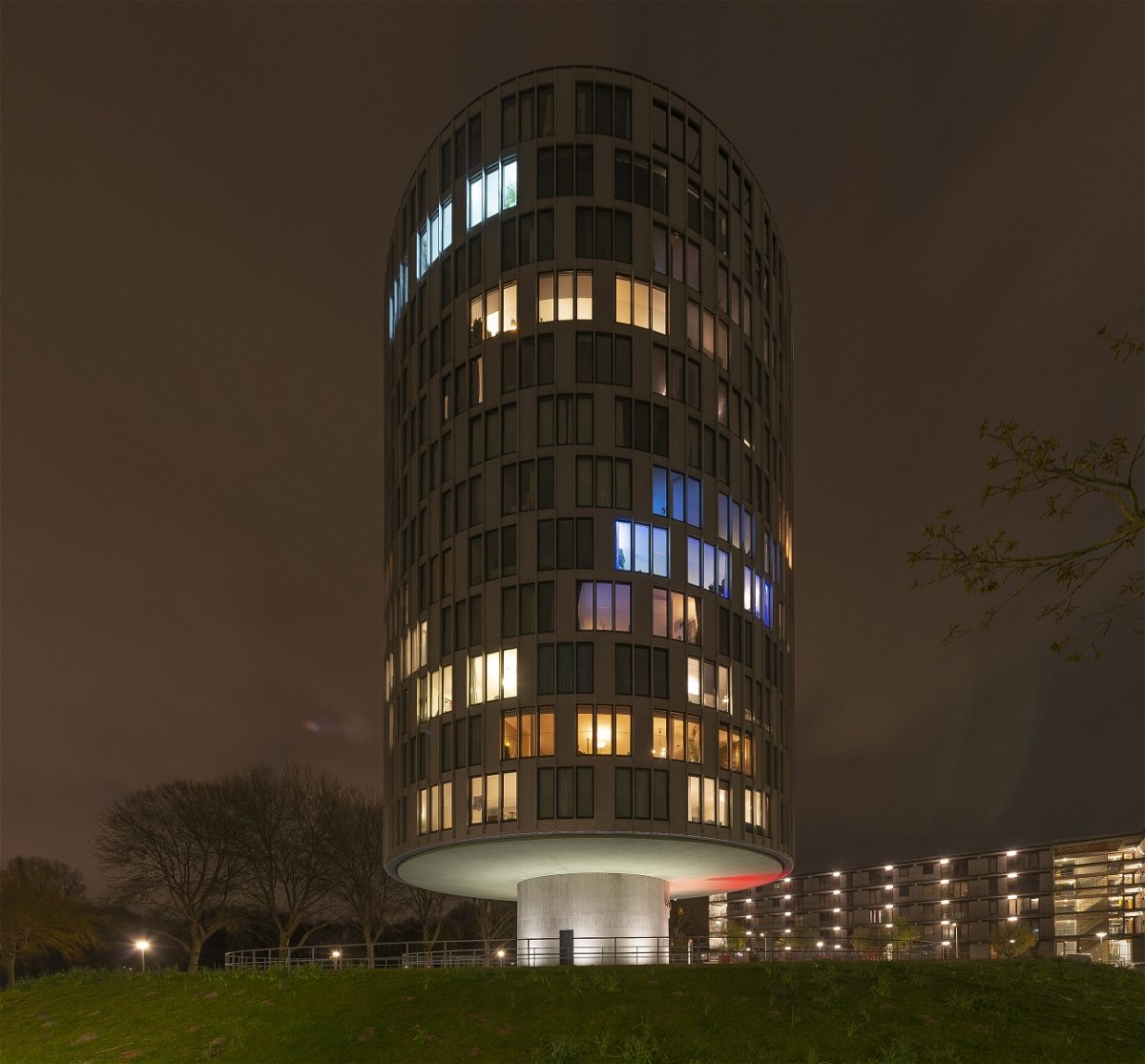 Foto van de BTicino intercom installatie Schutterstoren te Amsterdam 54 woningen