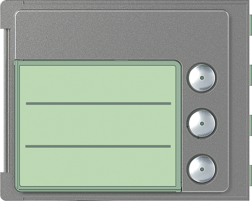 BTicino Front 3 drukkers Serie 151 BT352035 deurcommunicatie Sfera deurvideo intercom BTicino