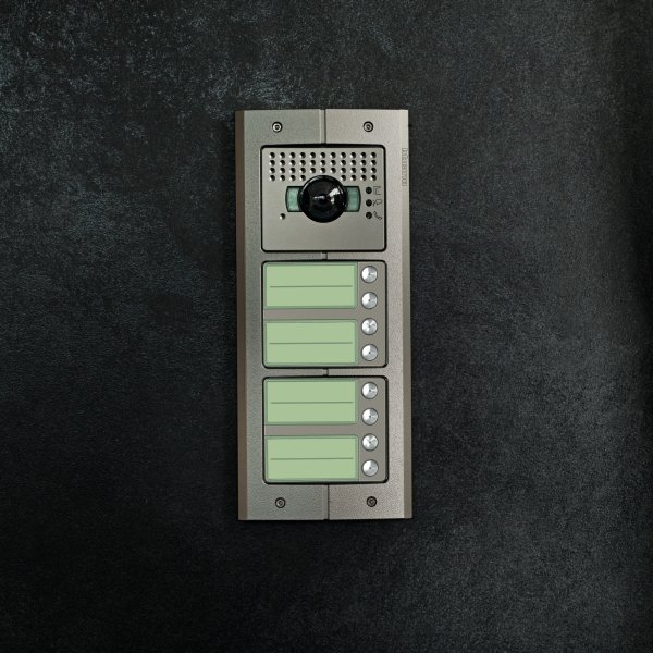 Afbeelding van het Serie 151V deurstation met BTicino beldrukkers
