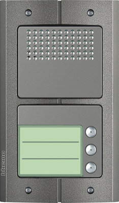 BTicino Deurstation Serie 151A met BTicino beldrukkers deurstation intercom deurvideo intercom BTicino