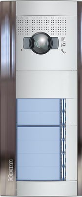 BTicino Deurstation Serie 131V met 6 beldrukkers Intercom camera belpaneel 6 woningen BTicino
