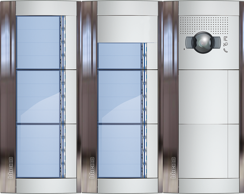 BTicino Deurstation Serie 131V met 22 beldrukkers Intercom camera belpaneel 22 woningen BTicino