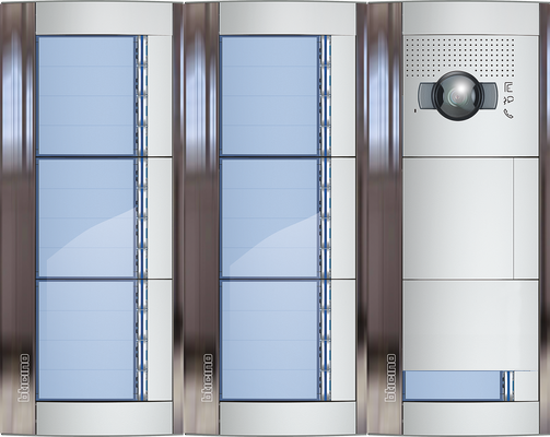 BTicino Deurstation Serie 131V met 25 beldrukkers Intercom camera belpaneel 25 woningen BTicino