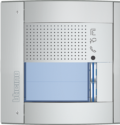 BTicino Deurstation Serie 131A met 2 beldrukkers intercom buitenpost 2 appartementen BTicino