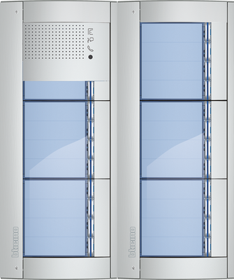 intercom buitenpost 21 appartementen BTicino